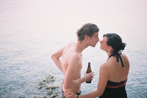 beer kiss